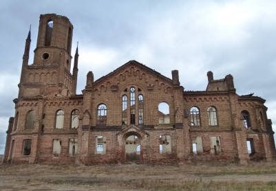Лютеранская кирха в селе Усть-Золиха
