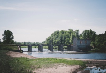 Октябрьская ГЭС на реке Чепца