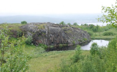 Бараний лоб у озера Семёновское