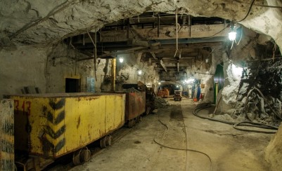 Учебный подземный полигон на Кировском руднике