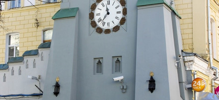 Башня с часами у Госбанка: Фото 1
