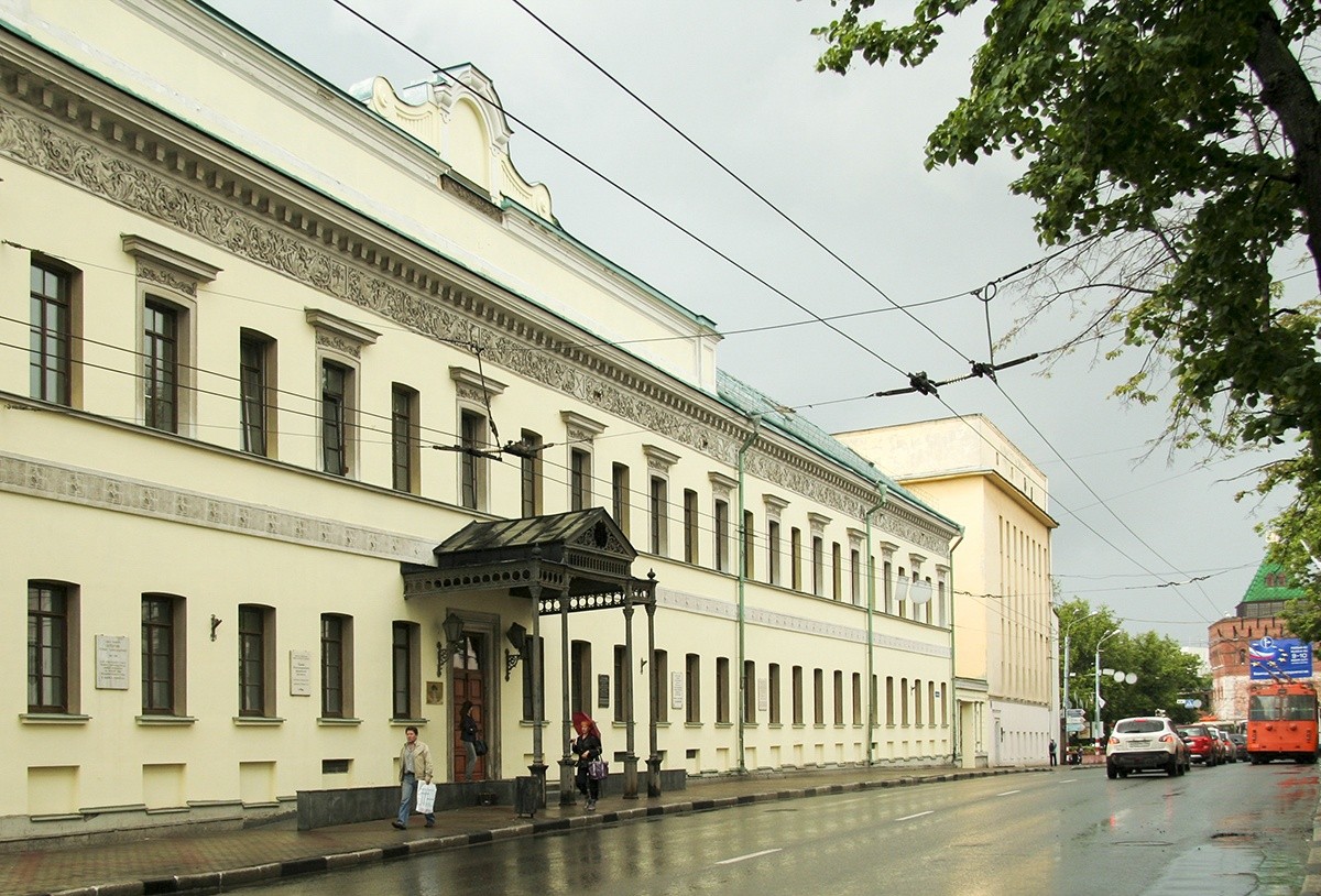 Нижегородское время. Нижний Новгород государственная библиотека улица Варварская.