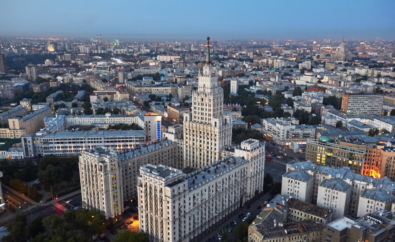 Высотное здание на площади Красных Ворот в Москве — фото, описание на GoRu