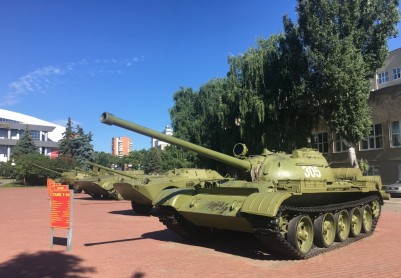 Выставка образцов советской военной техники