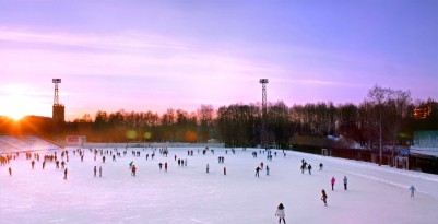 Каток на стадионе «Юность»