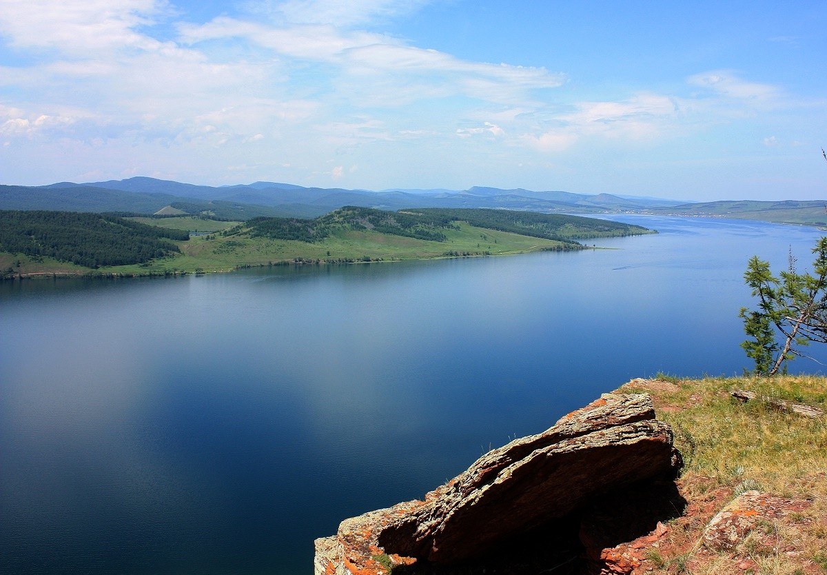 Шарыповские озера красноярский