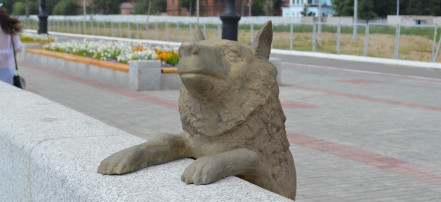 Памятник собаке Дружок: Фото 2