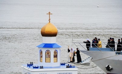 Плавучая часовня-маяк в  честь святителя Николая Чудотворца