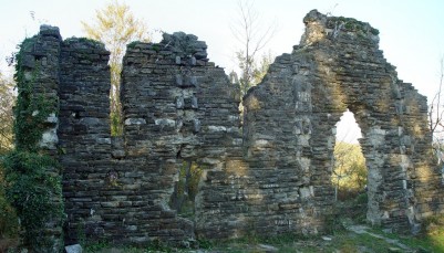 Развалины византийского храма