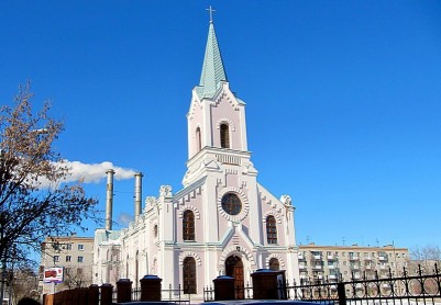 Римско-католический костел в Волгограде