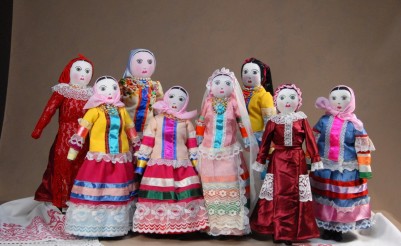 Романовская традиционная текстильная кукла