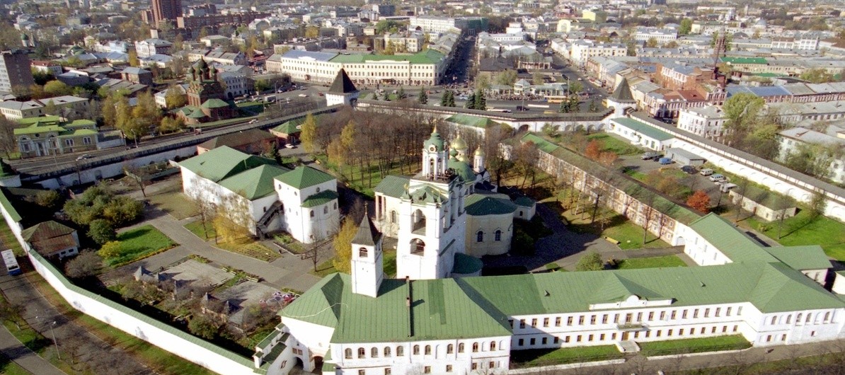 Город Ярославль Спасо Преображенский монастырь