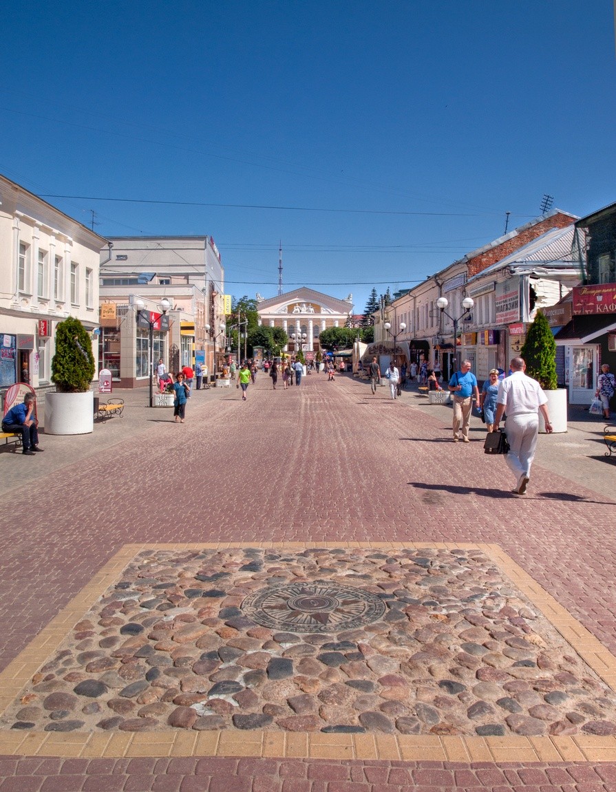 Калуга улицы города фото Театральная улица в Калужской области - фото, описание на GoRu