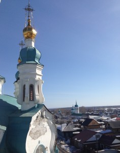 Успенский кафедральный собор города Енисейск