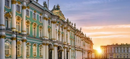 Обзорная экскурсия по Петербургу с посещением Эрмитажа