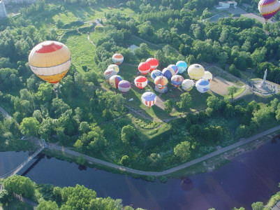 Полеты на воздушных шарах в клубе воздухоплавания города Жуковского