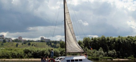 Прогулка на яхте в Нижнем Новгороде: Фото 2