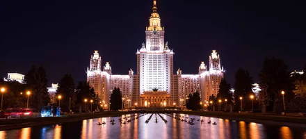 Обложка: Пешая экскурсия «Световая архитектура Москвы»