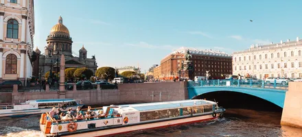 Обложка: Canal Cruise — обзорная экскурсия по рекам и каналам Санкт-Петербурга