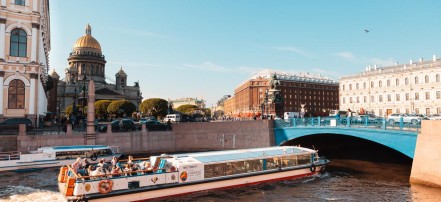 Canal Cruise — обзорная экскурсия по рекам и каналам Санкт-Петербурга