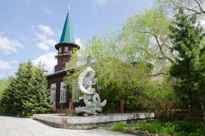 Историческая мечеть в Новосибирске