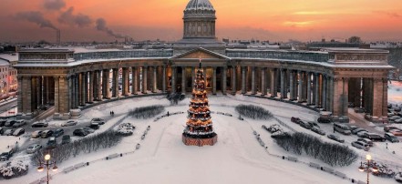 Автобусная экскурсия «Новогодний Петербург»