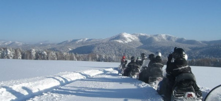 Снегоходный тур «Покорение уральских вершин» в Уфе: Фото 4