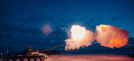 Эксклюзивная боевая поездка на танке Т-80 в Москве: Фото 9