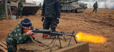 Эксклюзивная боевая поездка на танке Т-80 в Москве: Фото 14