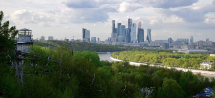Обзорная экскурсия с посещением канатной дороги «С высоты птичьего полета» в Москве