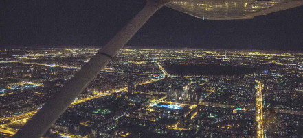 Ночной полет в Санкт-Петербурге за штурвалом самолета Cessna 172: Фото 2