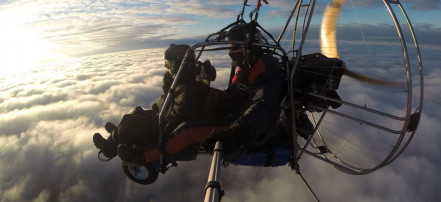Полет на параплане с мотором на высоту до 1000 метров в Санкт-Петербурге: Фото 3