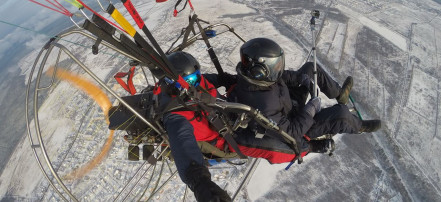 Полет на параплане с мотором на высоту до 1000 метров в Санкт-Петербурге: Фото 7