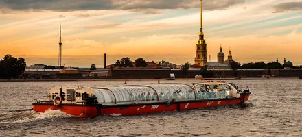 Обложка: Прогулка на теплоходе «Истории разводных мостов» в Санкт-Петербурге