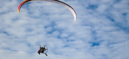 Обзорный полет на паралете «Прикоснись к небу» в Красноярске: Фото 2