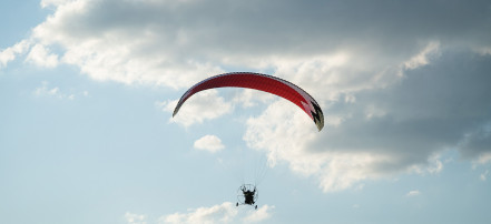 Обзорный полет на паралете «Прикоснись к небу» в Красноярске: Фото 4
