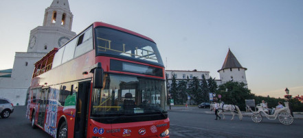 Обзорная экскурсия на двухэтажном автобусе по Казани в формате «Hop-on/Hop-off»: Фото 5