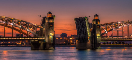 Ночная автомобильная экскурсия с частным гидом по мостам Санкт-Петербурга: Фото 2
