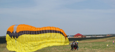 Полет на параплане с инструктором в Лопотово: Фото 3