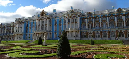 Обложка: Автомобильная экскурсия из Санкт-Петербурга в Царское село с посещением янтарной комнаты и лицея