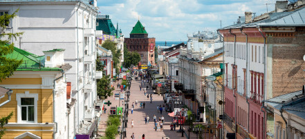 Экскурсия по самым красивым местам Нижнего Новгорода на транспорте: Фото 3