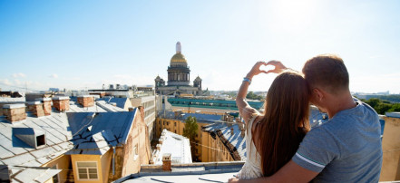 Экскурсия по крышам Санкт-Петербурга с чаепитием