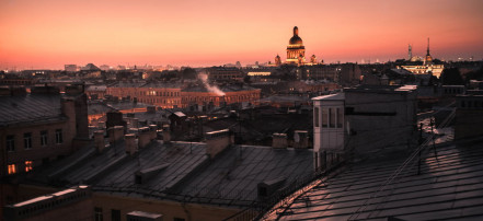 Экскурсия по необычным парадным лестницам и дворам Петербурга с выходом на крышу