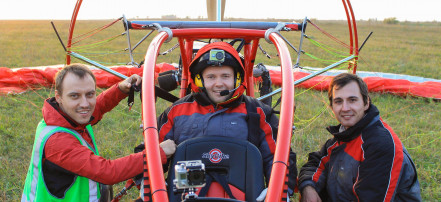 Полет на паралете SKYBIKE в Красноярске: Фото 3