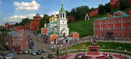 Обложка: Пешеходная экскурсия «Ярилова, Гремячая, Ильинская гора, да Телячья слобода!» в Нижнем Новгороде