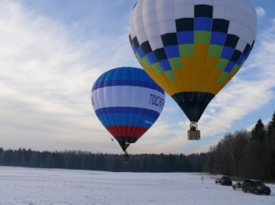 Семейное путешествие на воздушном шаре в Москве