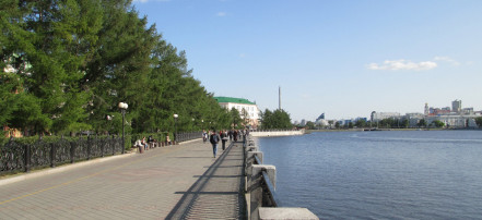 Пешая прогулка по набережной реки Исеть в Екатеринбурге: Фото 2
