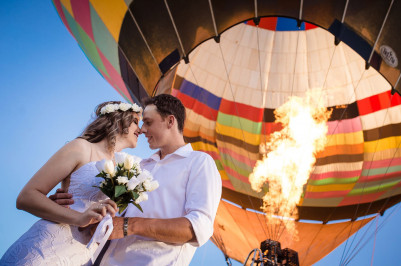 Романтический полет для двоих на воздушном шаре в Екатеринбурге