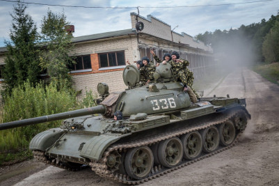 Катание на танке Т-14 «Армата» в Черноголовке с посещением военно-технического музея