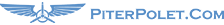 Логотип: Питер Полет